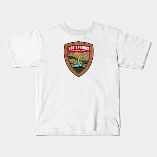 US National Park Hot Springs Arkansas Kids T-Shirt